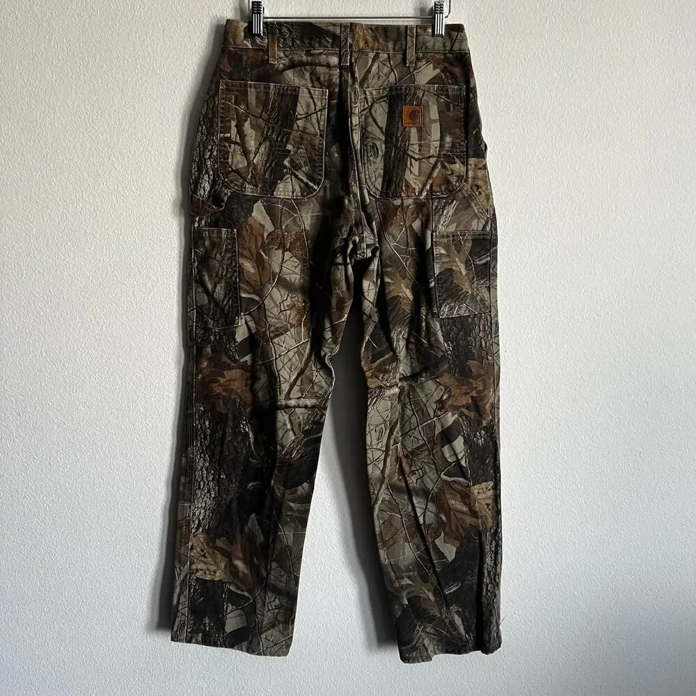 Carhartt B158 CMO realtree camo work wear carpenter pants